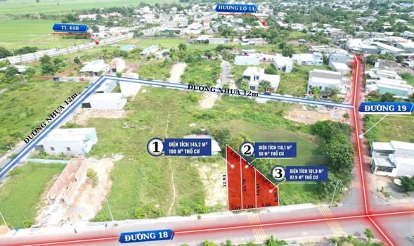 Đất nền mặt tiền đường số 18 Tam Phước 110m² giá 1.8 tỷ - Cơ hội đầu tư hấp dẫn!