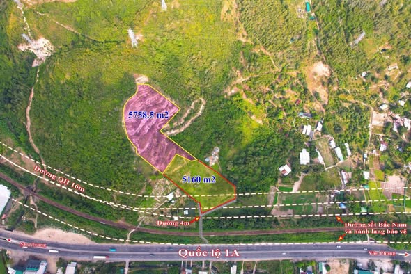 Đất thổ cư quy hoạch 5160m² tại thôn Lương Hoà, Nha Trang - Giá 8.256 tỷ