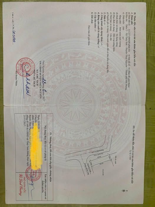 Đất nền khu đấu giá Khâu Da, Thủy Nguyên, 100m² chỉ 4 tỷ - Cơ hội đầu tư tuyệt vời!