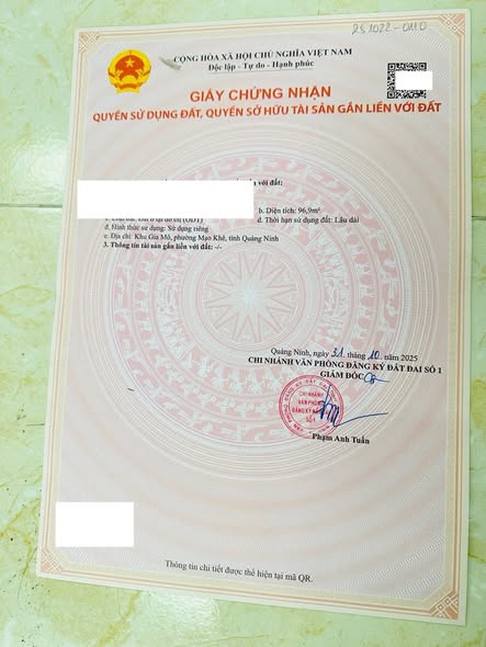 Đất nền đẹp khu Gia Mô, Mạo Khê 96,9m² - Giá cực tốt, đầu tư sinh lời!