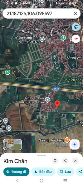 Đất giãn dân Đạo Chân Bắc Ninh 181m² giá 4 tỷ - Sổ hồng chính chủ, đầu tư sinh lời!