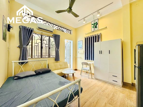 Studio ban công Cách Mạng Tháng 8 Quận 10 - Không gian thoáng mát, sẵn sàng vào ở!