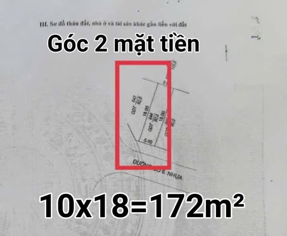 Đất nền Khu Đô Thị HTG, Thị Trấn An Châu, 172m² - Vị trí đắc địa, giá chỉ 3.999 tỷ!