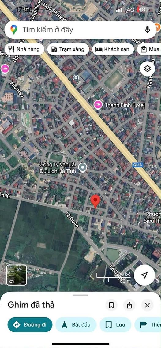 Đất nền Hà Huy Tập 136m² giá 1,8 tỷ - Cơ hội đầu tư sinh lời cao!