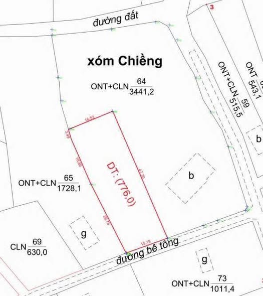 Đất thổ cư Vĩnh Đồng Kim Bôi 776m² - Mặt tiền rộng, giá thỏa thuận!