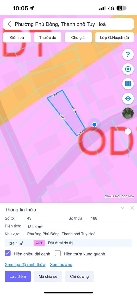 Đất nền Phú Đông Tuy Hòa 107m² giá 700 triệu - Cách biển chỉ 300m!