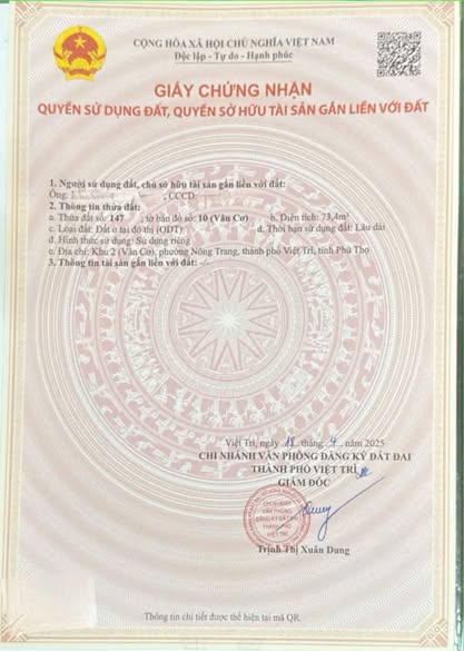 Đất 2 mặt tiền tại Nông Trang, Việt Trì 73m² giá 2.18 tỷ - Cơ hội đầu tư hiếm có!