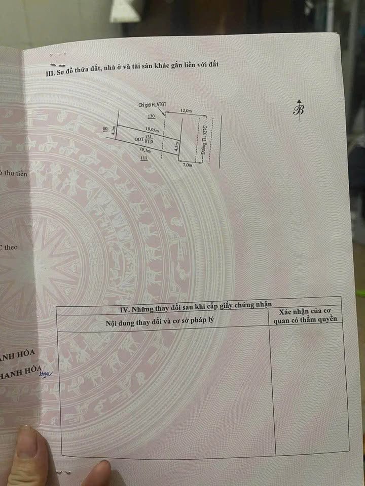 Đất nền xã Hà Trung, Thanh Hóa 81m² giá chỉ 700 triệu - Cơ hội đầu tư tuyệt vời!