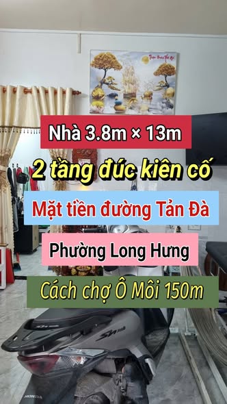 Nhà mặt tiền đường Tản Đà, 48m² giá 1.3 tỷ - Dọn vào ở ngay!