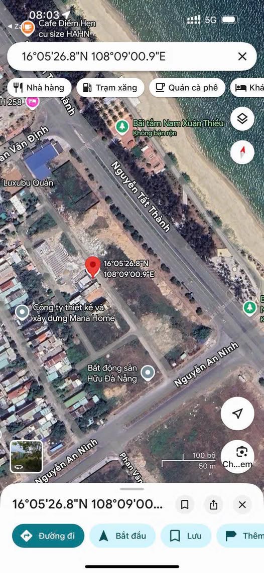 Đất nền Liên Chiểu Đà Nẵng 160m² giá 9 tỷ - Cơ hội đầu tư hiếm có!