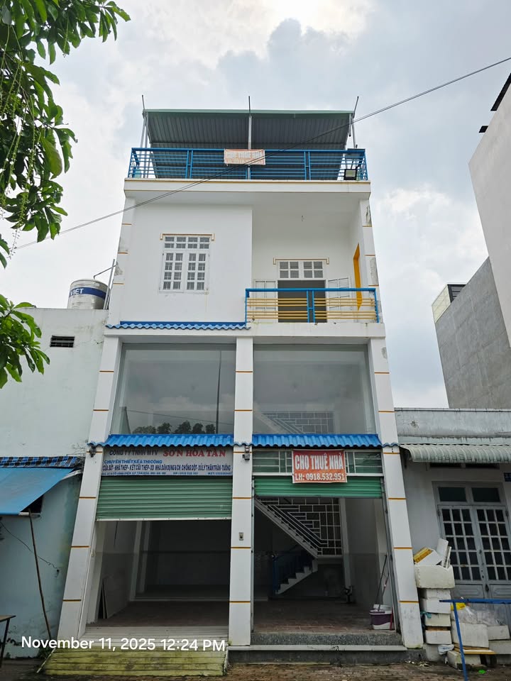 Nhà nguyên căn cho thuê tại Tân Hòa, Dĩ An - Diện tích 72m², giá thỏa thuận!