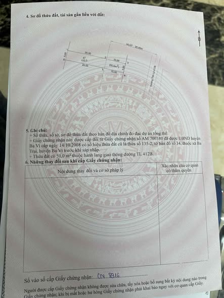 Lô đất vàng 150m² tại Suối Hai, Ba Vì - Mặt tiền đường tỉnh lộ TL 91, giá chỉ 2 tỷ!