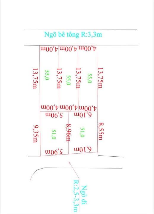 Đất nền Thủy Sơn 50m² giá chỉ từ 1,4 tỷ - Cơ hội đầu tư không thể bỏ lỡ!