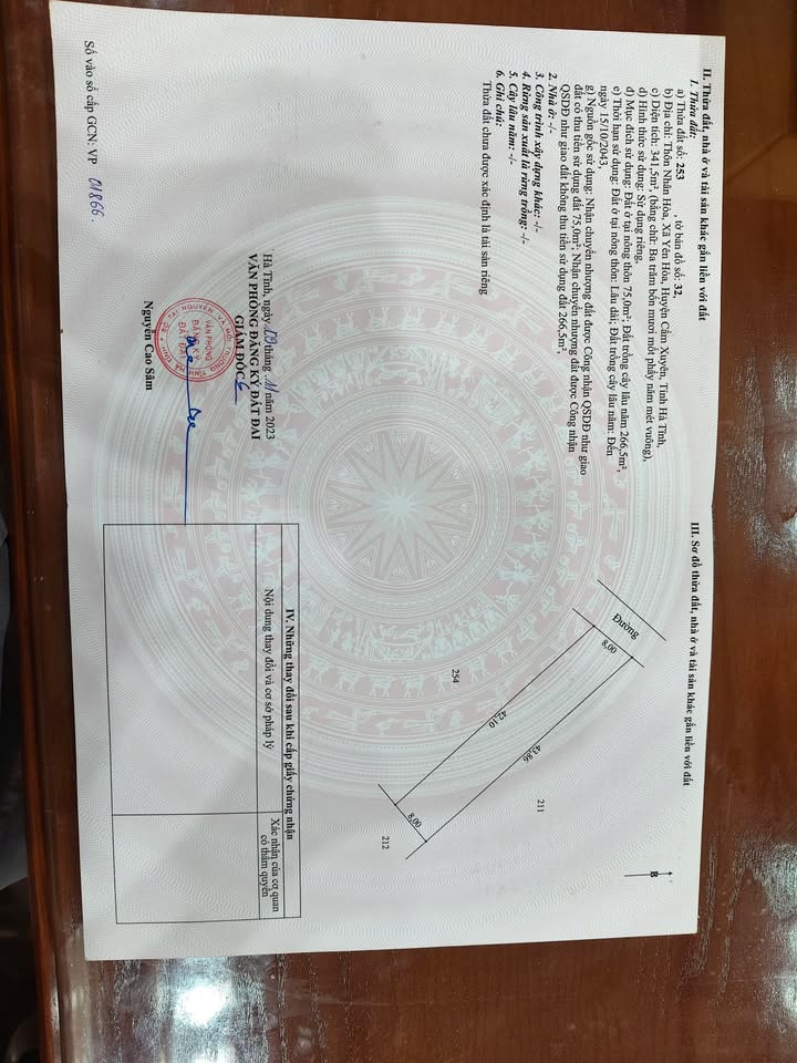 Đất nền Yên Hoà Cẩm Xuyên 336m² chỉ 800 triệu - Cơ hội đầu tư tuyệt vời!