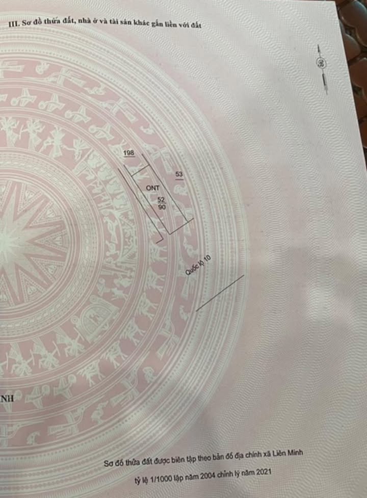 Đất mặt tiền Quốc lộ 10, Vụ Bản, 90m² giá 3 tỷ - Cơ hội đầu tư hấp dẫn!