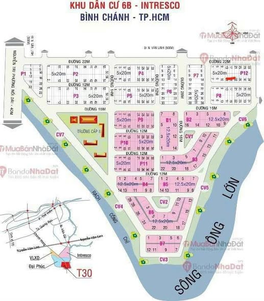 Nhà khu dân cư 6B Bình Chánh 100m² giá 10 tỷ - Chính chủ bán gấp!