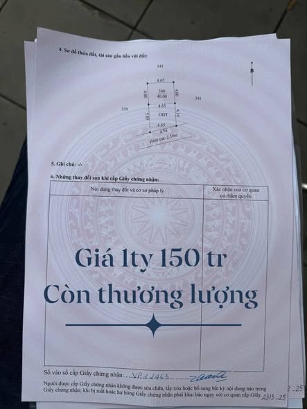 Đất nền Hẻm 4 Bùi Hữu Nghĩa, Bình Thủy 40m² giá 1.15 tỷ - Đầu tư sinh lời ngay!