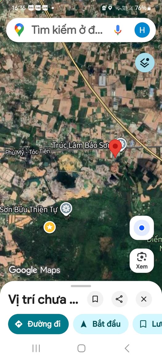 Đất nền Tóc Tiên, Phú Mỹ 510m² giá 2.15 tỷ - Mặt tiền đường nhựa