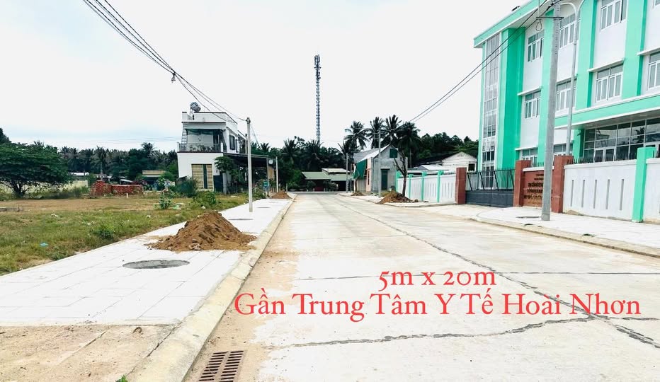 Đất thổ cư 100m² tại Tam Quan - Giá chỉ 1 tỷ, sát trung tâm y tế!
