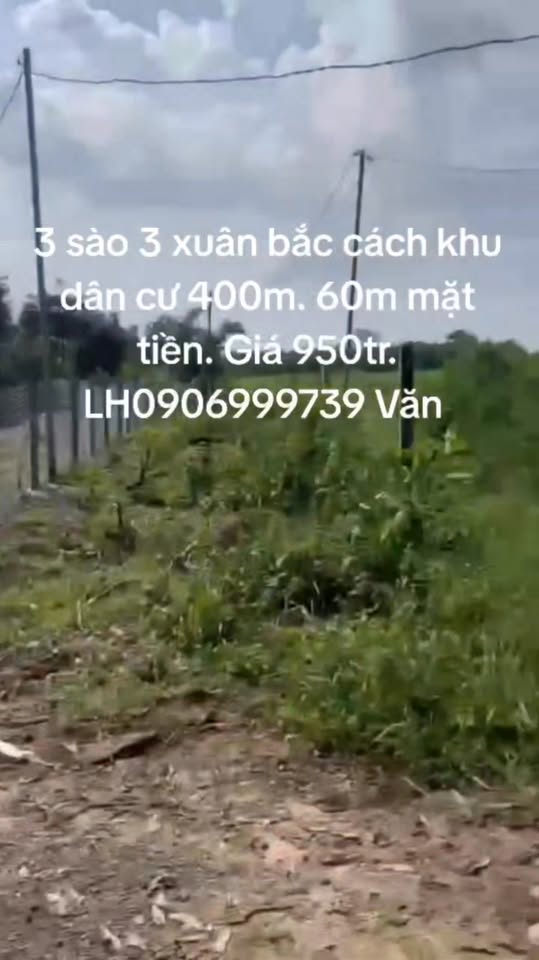 Đất nền Xuân Bắc 33.000m² giá 950 triệu - Cơ hội đầu tư tuyệt vời!