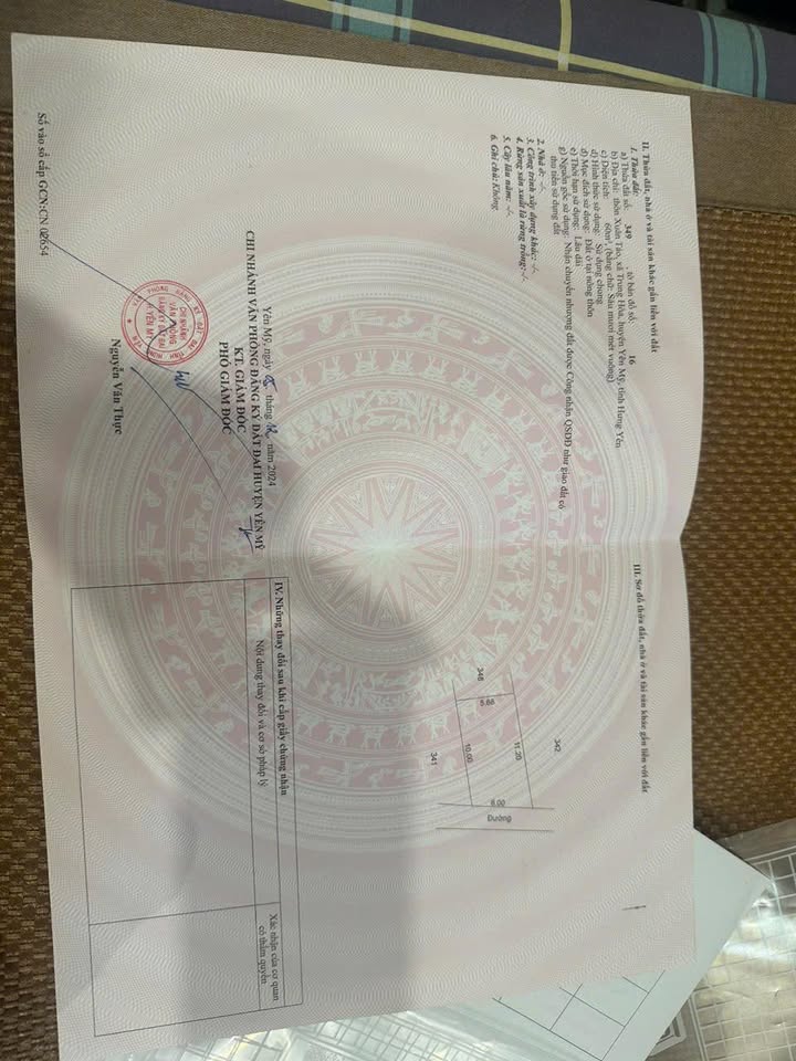 Đất thổ cư 60m² tại Yên Mỹ, Hưng Yên - Đầu tư sinh lời chỉ với 1 tỷ!