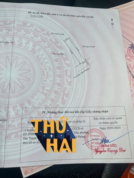 Đất nền trục chính Nghĩa Phương, Đồ Sơn 120m² giá 3 tỷ - Cơ hội đầu tư tuyệt vời!