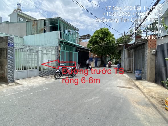 Bán nhà 2 tầng hẻm xe hơi Tân Chánh Hiệp 127.2m² giá 7.4 tỷ - Pháp lý rõ ràng!