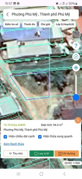 Đất nền mặt tiền đường T Vạn Hạnh, Phú Mỹ 94m² giá 3.1 tỷ - Đầu tư sinh lời ngay!