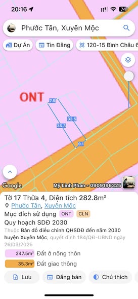 Nhà cấp 4 Phước Tân 315m² giá 1.8 tỷ - Mặt tiền đường nhựa rộng rãi!