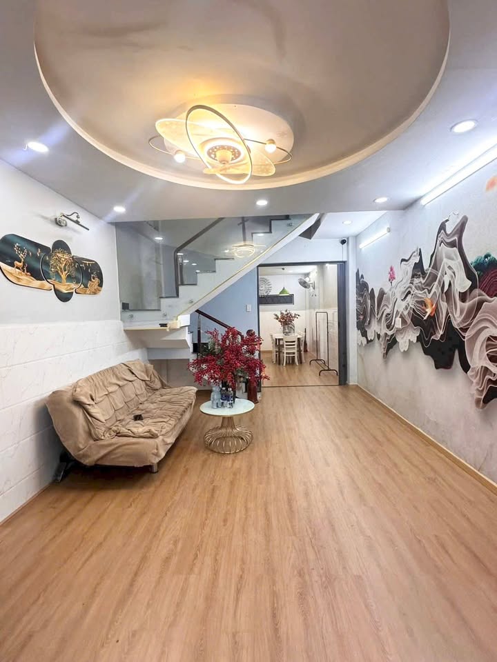 Nhà nguyên căn cho thuê đường Số 8, Gò Vấp, 52m² - Full nội thất, giá 12 triệu