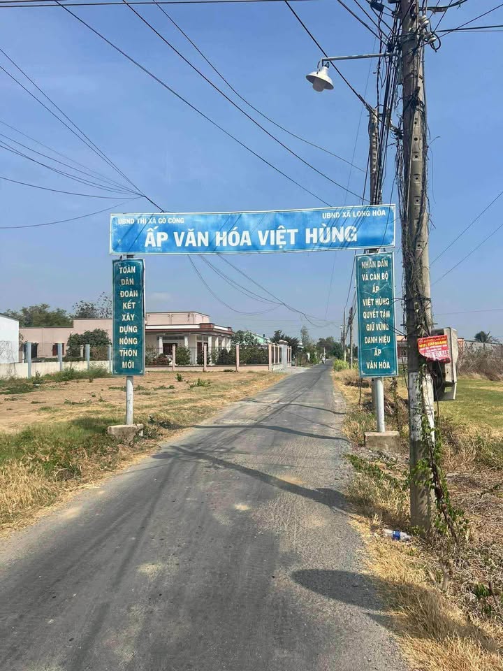 Đất nền 107m² khu phố Việt Hùng, Gò Công - Giá chỉ 299 triệu, thương lượng nhẹ!