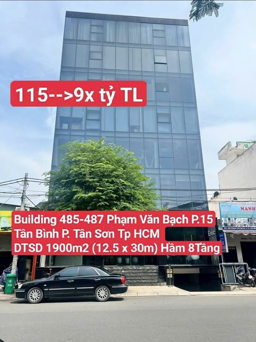 Bán gấp FrontHouse 485-487 Phạm Văn Bạch, Tân Bình 319m² giá chỉ 90-99 tỷ - Đầu tư sinh lời ngay!