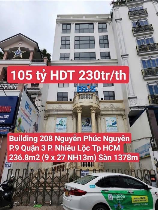 Kho xưởng 208 Nguyễn Phúc Nguyên, Quận 3, 236.8m² - Đầu tư sinh lời ngay!