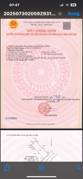 Đất nền đường 24, Long Thạnh Mỹ, Thủ Đức 79,4m² giá 4,5 tỷ - Tiềm năng tăng giá cao!