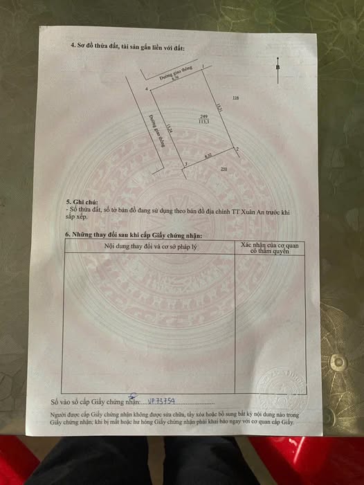 Đất nền lô góc 113m² tại thị trấn Xuân An, giá 1.7 tỷ - Sổ đỏ chính chủ!