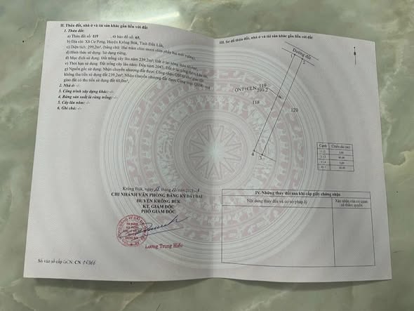 Đất Cư Pơng 300m² giá chỉ 229 triệu - Đầu tư sinh lời ngay hôm nay!