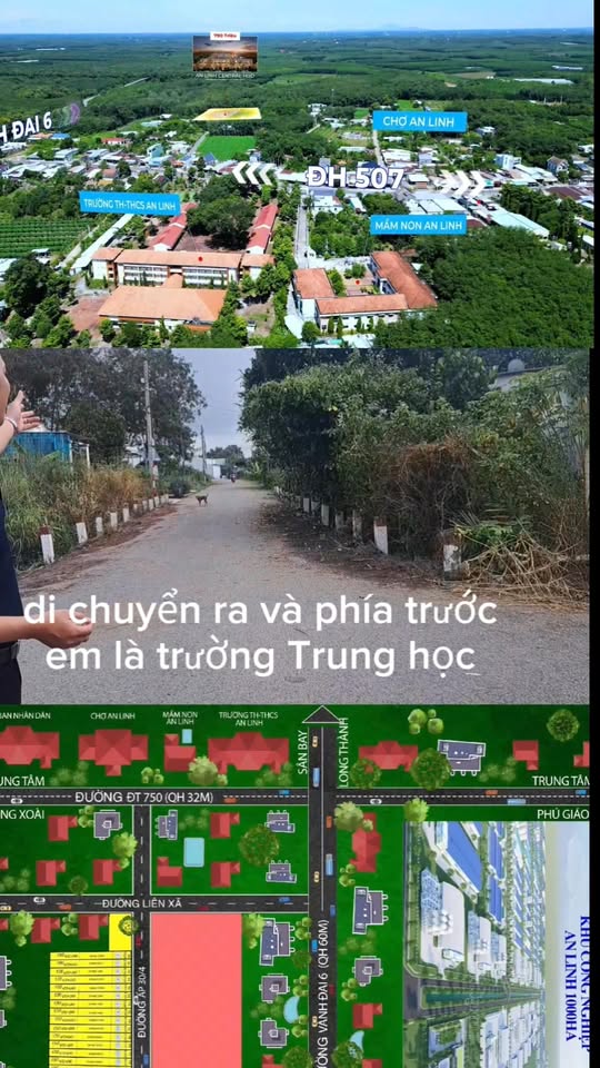 Đất nền An Linh, Phú Giáo 250m² giá 279 triệu - Sổ đỏ chính chủ, sang tên ngay!