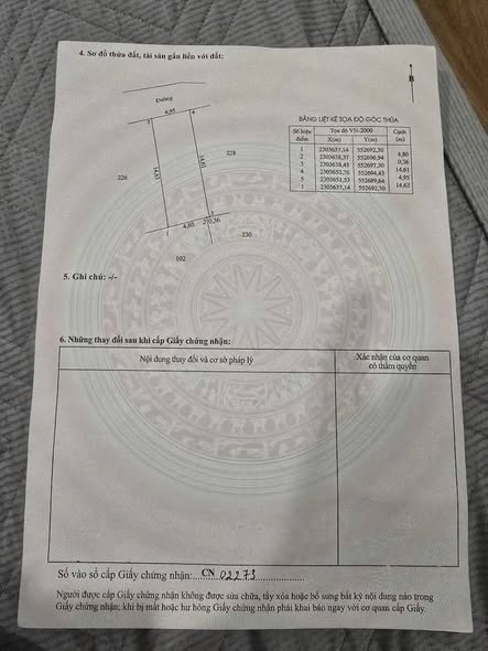 Đất nền xã Dân Tiến, Khoái Châu, Hưng Yên 73,6m² giá 2 tỷ - Chính chủ bán gấp!