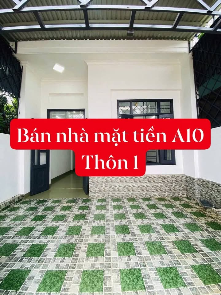 Nhà cấp 4 mặt tiền đường A10, Buôn Ma Thuột 100m² giá 3,35 tỷ - Đầu tư an toàn!