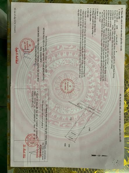 Đất nền Tân Đông Hiệp 850m² giá thỏa thuận - Phong thủy đẹp, đầu tư sinh lời!