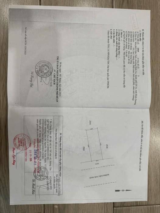 Đất thổ cư 101m² Dĩ An giá 4.25 tỷ - Sổ hồng riêng, chính chủ!