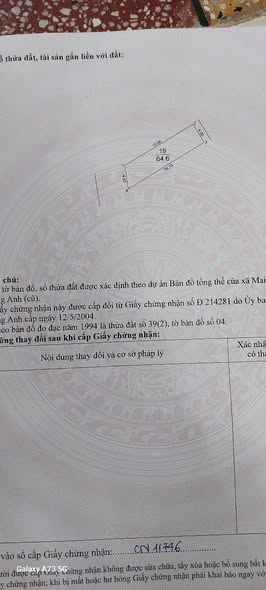 Lô đất 64.5m² thôn Thái Bình, xã Đông Anh giá 8 tỷ - Đầu tư sinh lời cao!