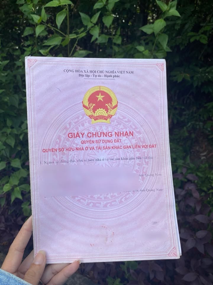 Đất nền xã Tam Thái, huyện Phú Ninh 252m² giá 1 tỷ - Sổ hồng chính chủ, thương lượng tốt!