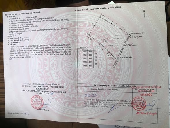 Đất Nhuận Đức, Củ Chi 8791m² giá chỉ 12 tỷ - Cơ hội đầu tư không thể bỏ qua!