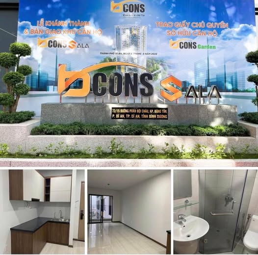Căn hộ Bcons Sala Dĩ An 51m² giá 1.7 tỷ - Sổ đỏ chính chủ, vị trí đắc địa!
