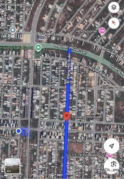 Đất lô góc Đặng Hồi Xuân 165m² giá 9.195 tỷ - Tiềm năng phát triển cao!