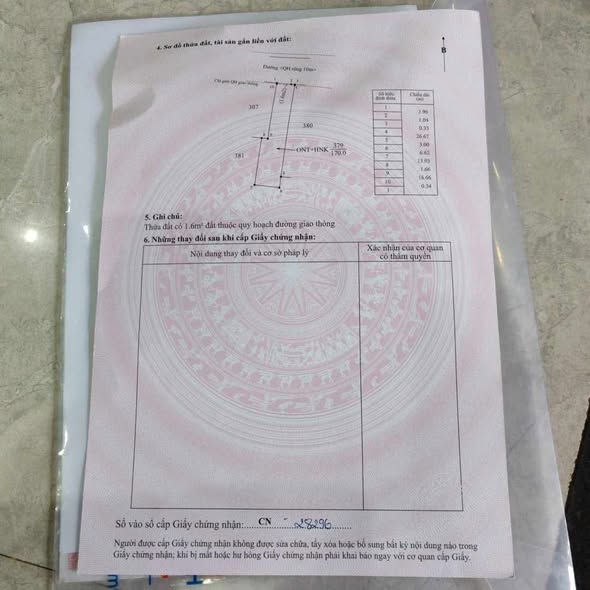 Đất mặt tiền đường Nhựa 150m² giá 580 triệu - Kinh doanh thuận lợi!