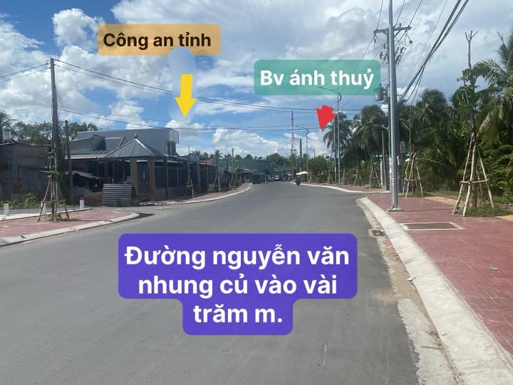 Đất nền Phước Hậu Long Hồ 240m² giá chỉ 650 triệu - Đầu tư sinh lời cho tương lai!