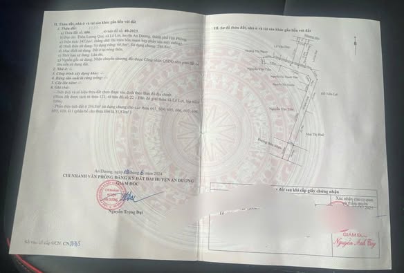 Đất nền Lương Quy An Dương 60.8m² giá 1.9 tỷ - Vị trí thuận tiện, đầu tư sinh lời!