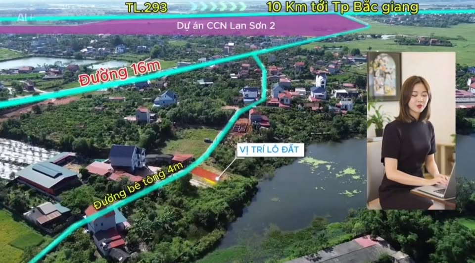 Đất chính chủ tại Lan Mẫu, Lục Nam 111m² giá chỉ 800 triệu - Cơ hội đầu tư hấp dẫn!